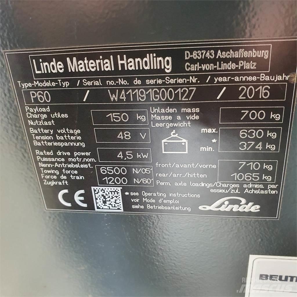 Linde P60 Motrice