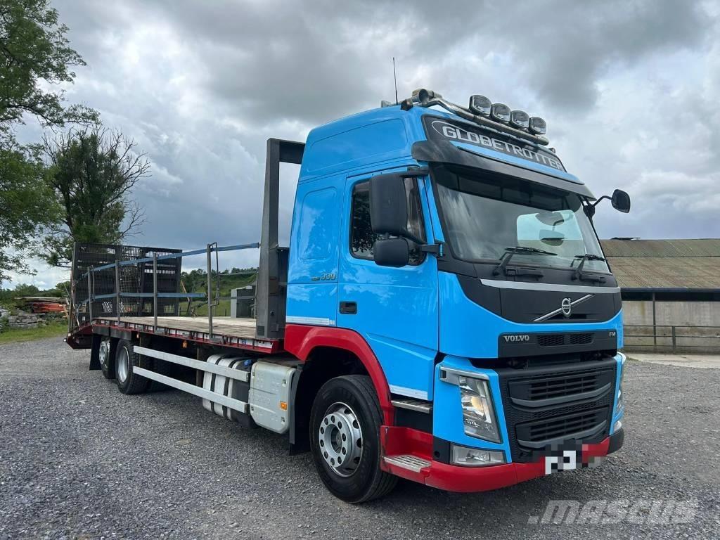 Volvo FM 11 330 Autocarro pianale / argano