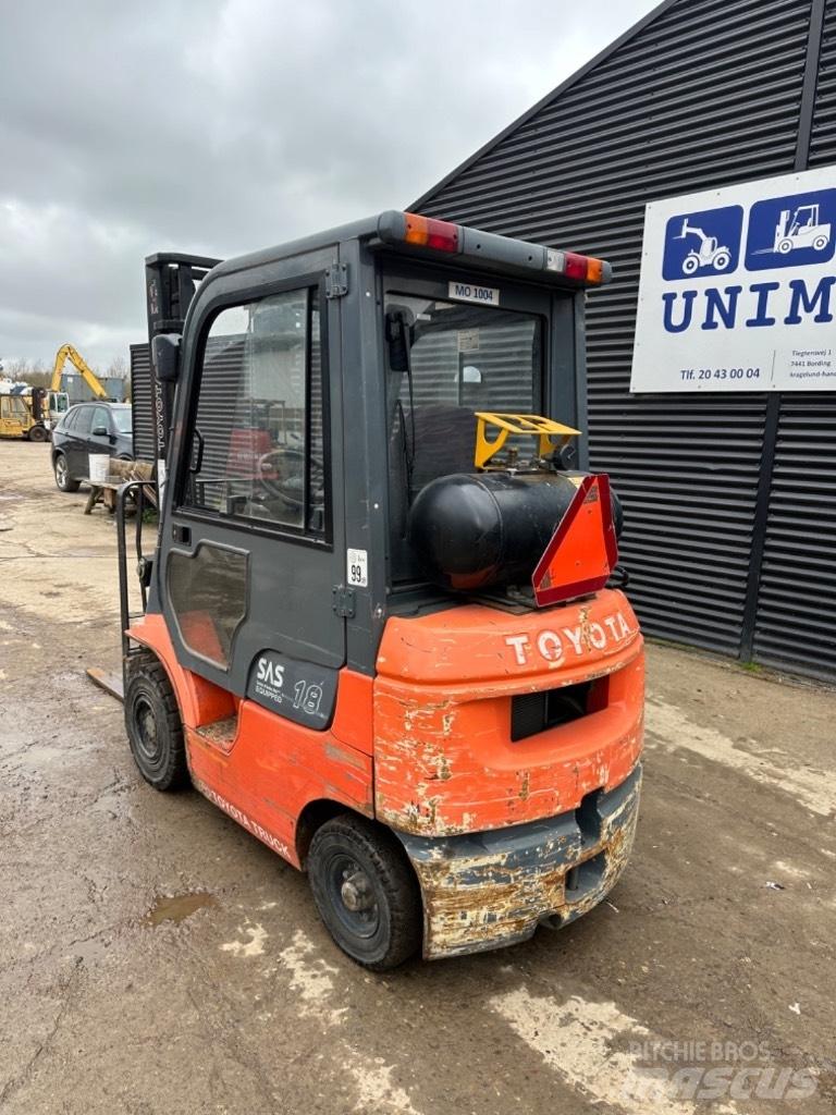 Toyota FG18 Carrelli elevatori GPL