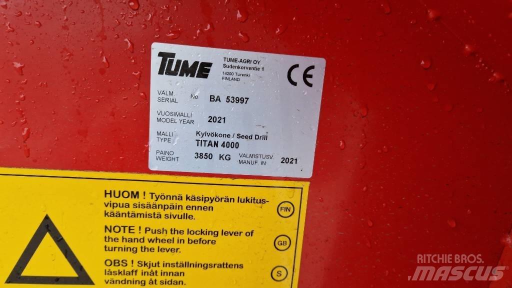 Tume Titan 4000 Seminatrici combinate