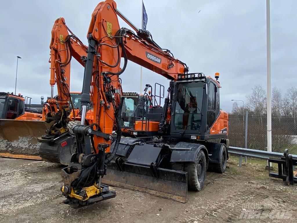 Doosan DX170W-5 Escavatori gommati