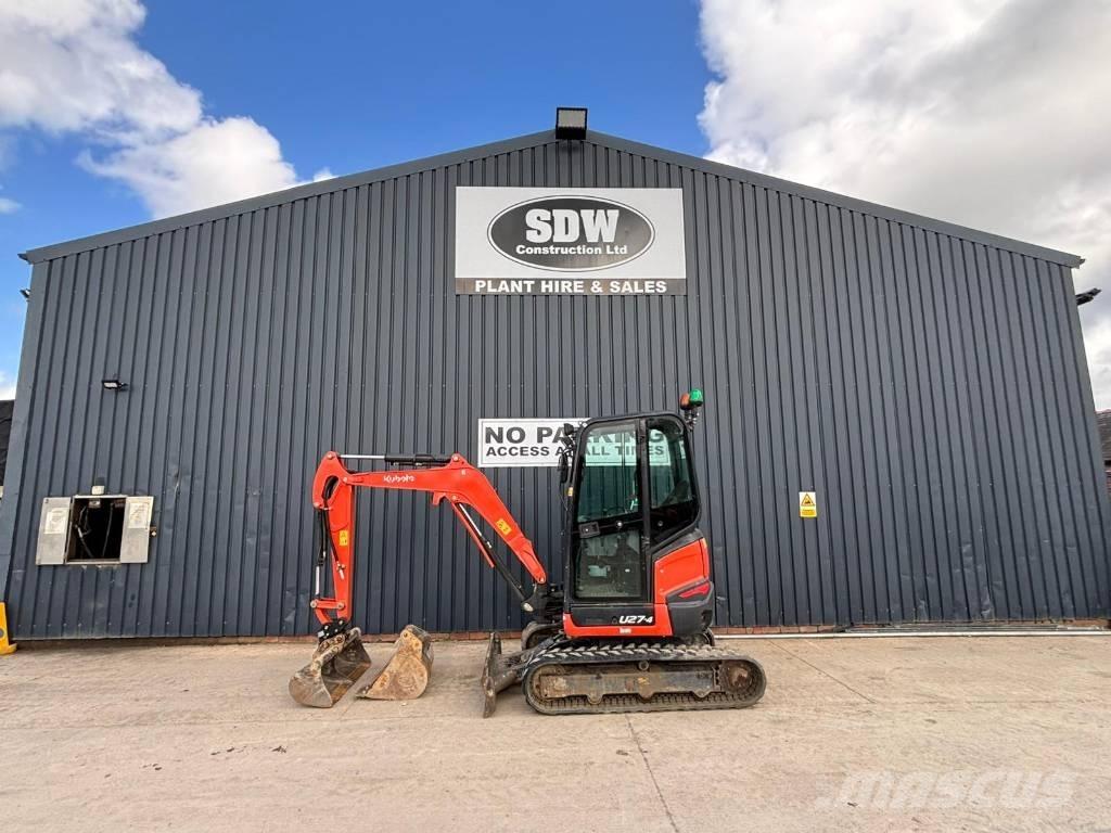 Kubota U 27 Miniescavatori