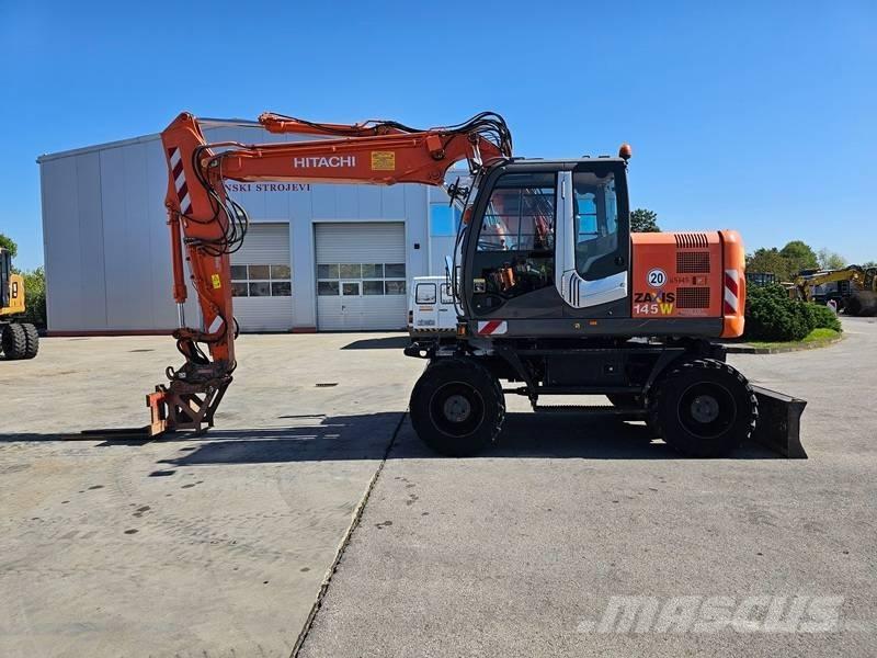 Hitachi ZX 145 W-3 Escavatori gommati