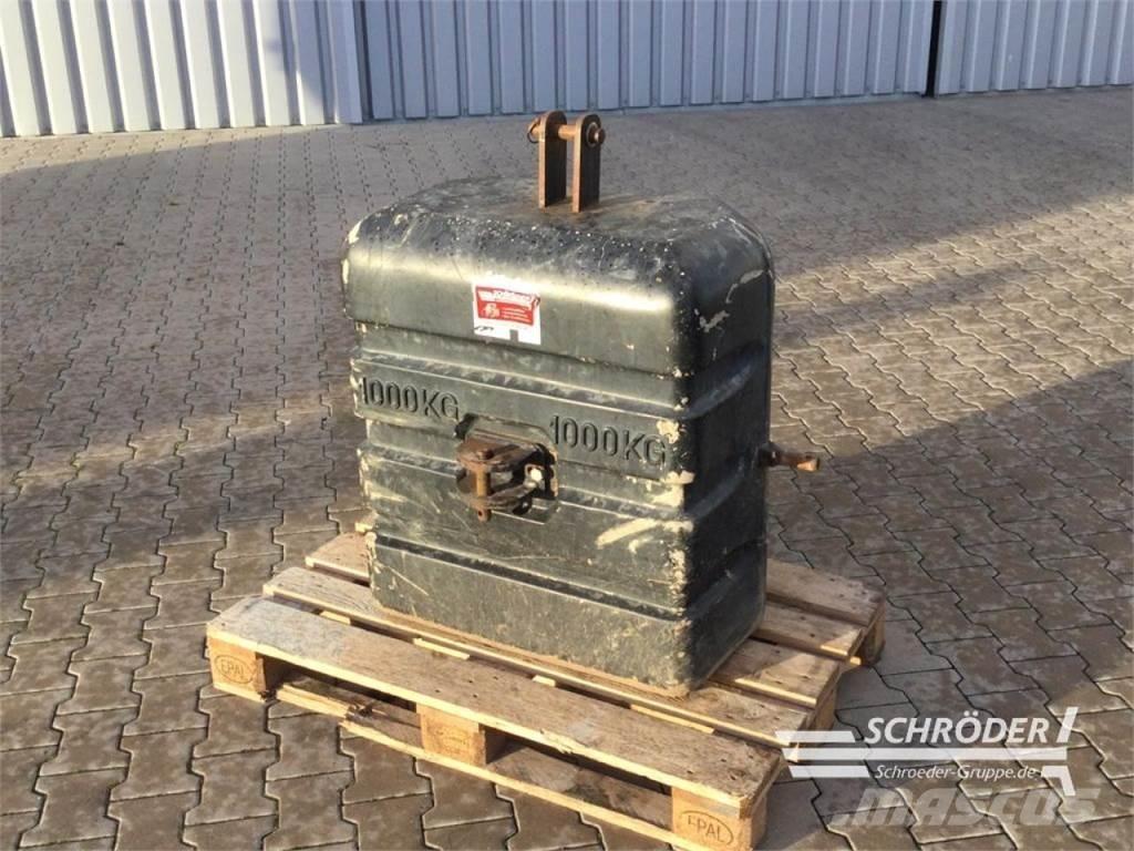  1000 KG Altri accessori per trattori