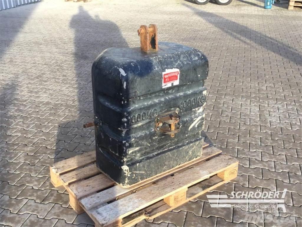  1000 KG Altri accessori per trattori