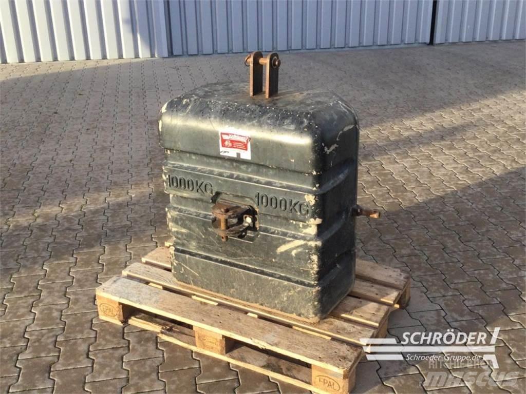  1000 KG Altri accessori per trattori