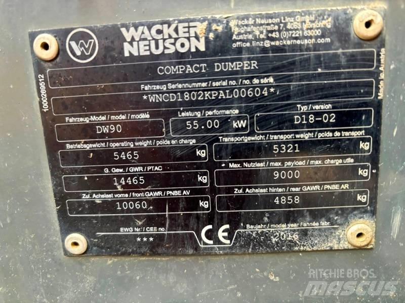 Wacker Neuson DW 90 Mini dumper