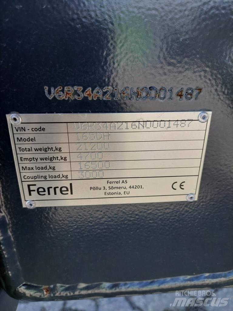 Ferrel 165 DH Rimorchi ribaltabili