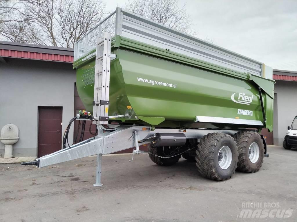 Fliegl TMK 190 FOX Rimorchi con cassone scarrabile