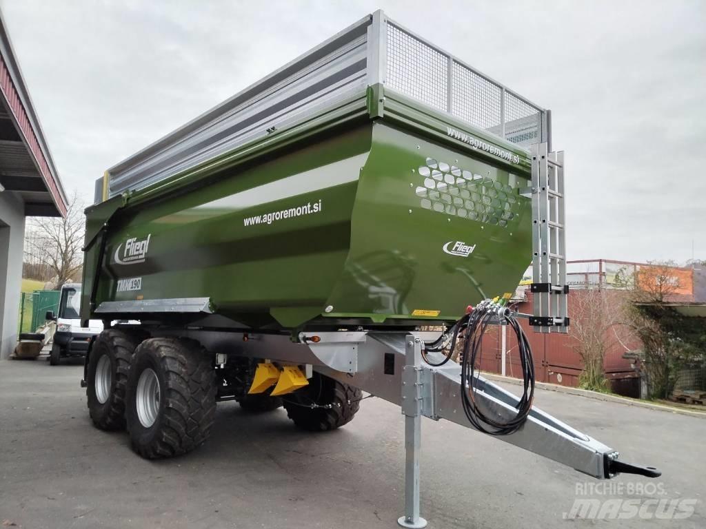 Fliegl TMK 190 FOX Rimorchi con cassone scarrabile