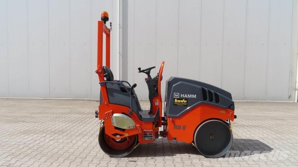 Hamm HD8 VV Rulli a doppio tamburo