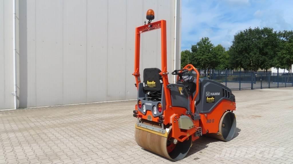 Hamm HD8 VV Rulli a doppio tamburo