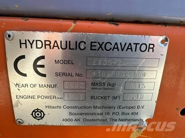 Hitachi EX 35-2 Miniescavatori