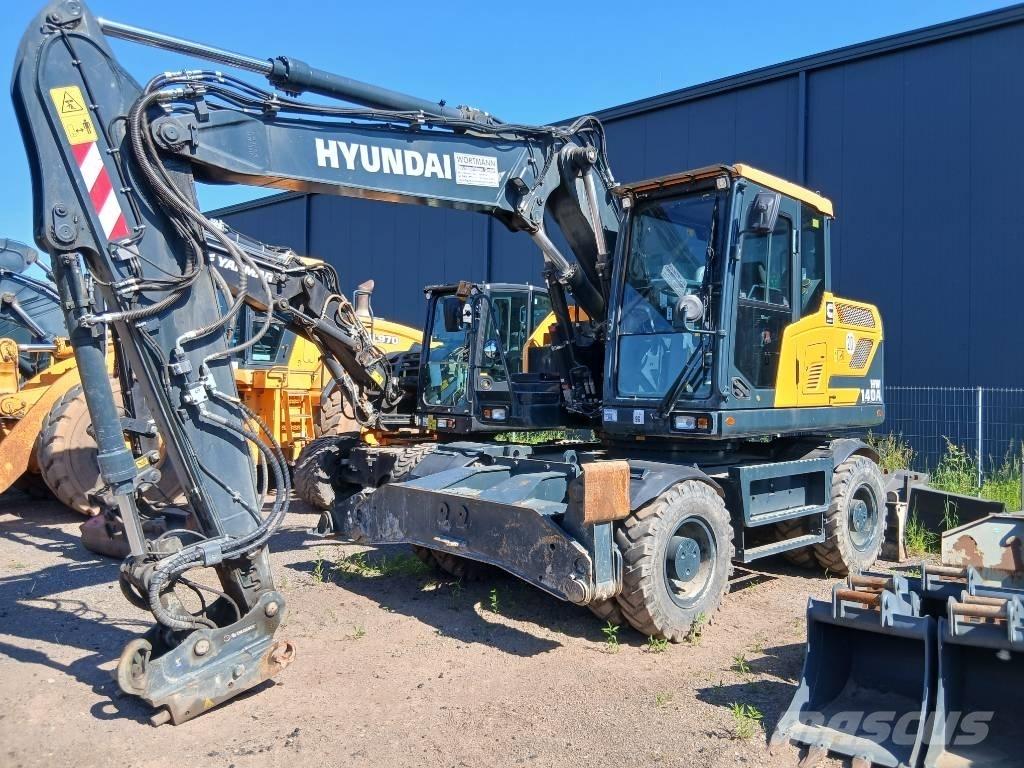 Hyundai HW 145 Escavatori gommati
