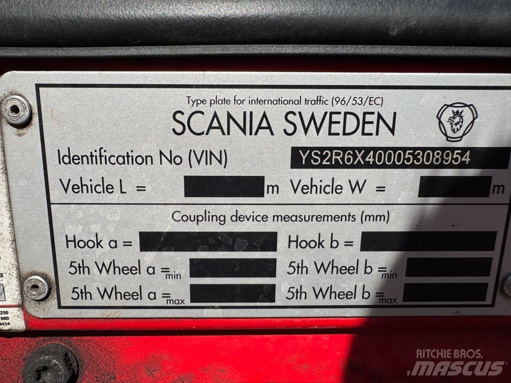 Scania R 560 Camion trasporto legname
