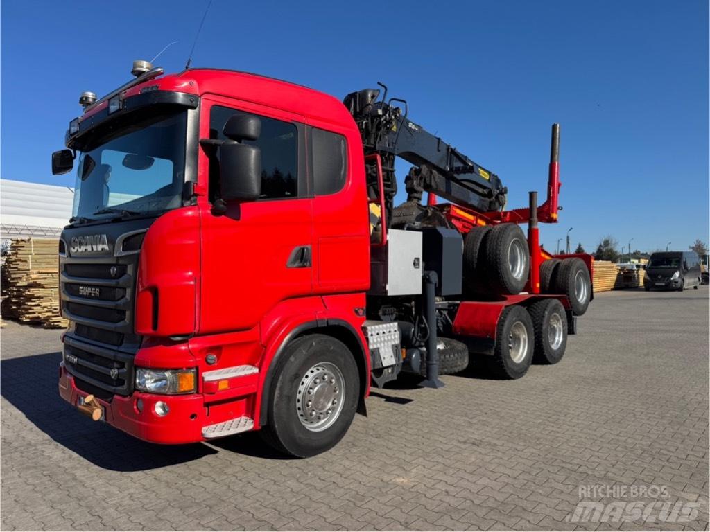 Scania R 560 Camion trasporto legname