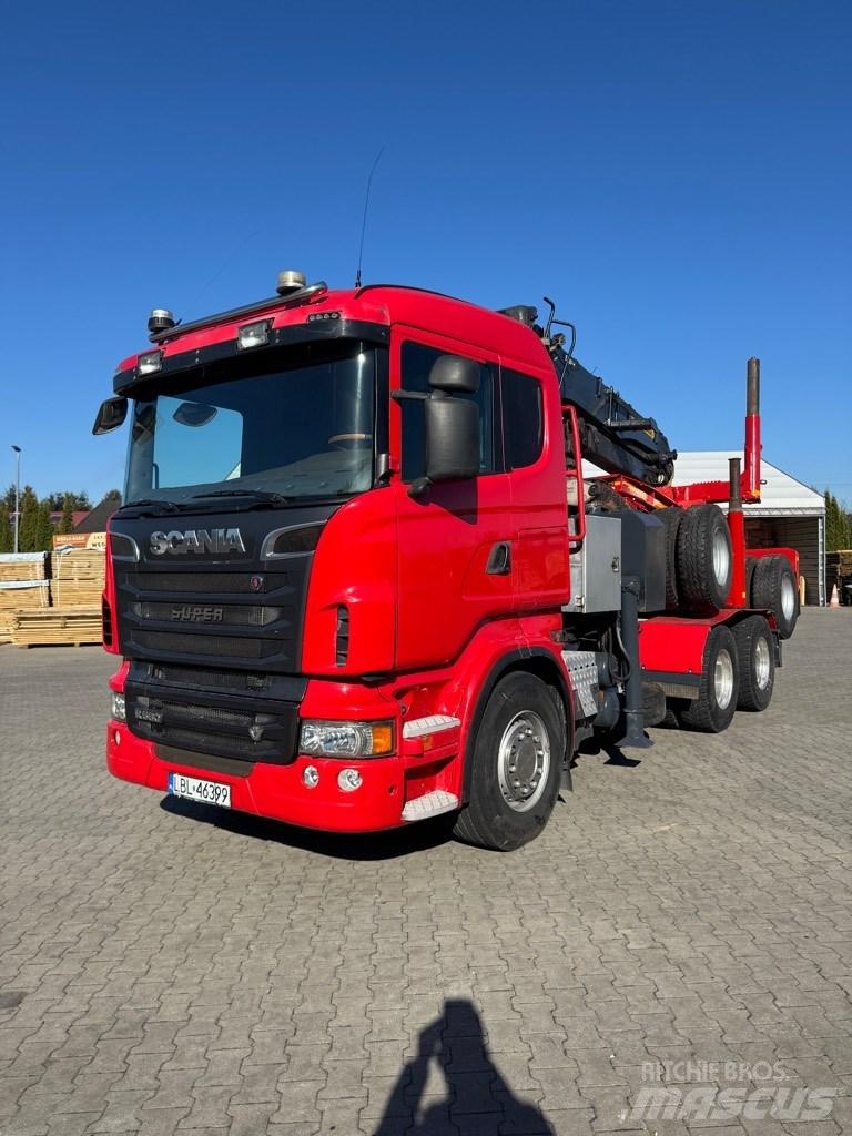Scania R 560 Camion trasporto legname