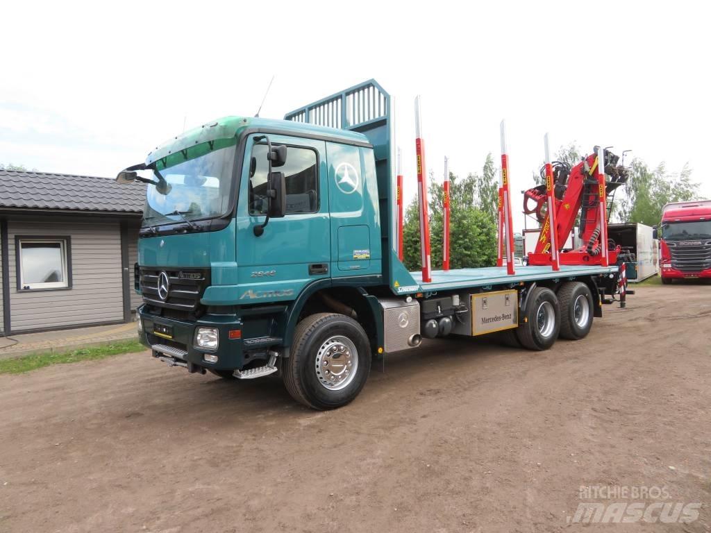 Mercedes-Benz 6X4 Camion trasporto legname