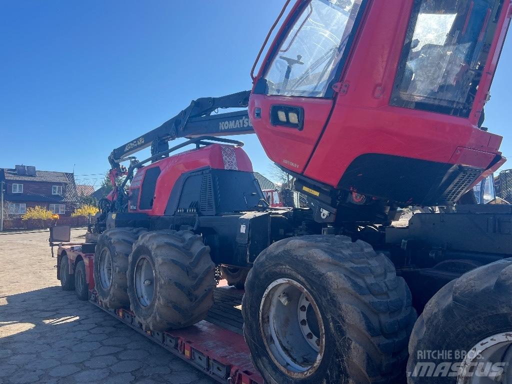 Komatsu 901 XC Abbattitrici, Disboscatrici