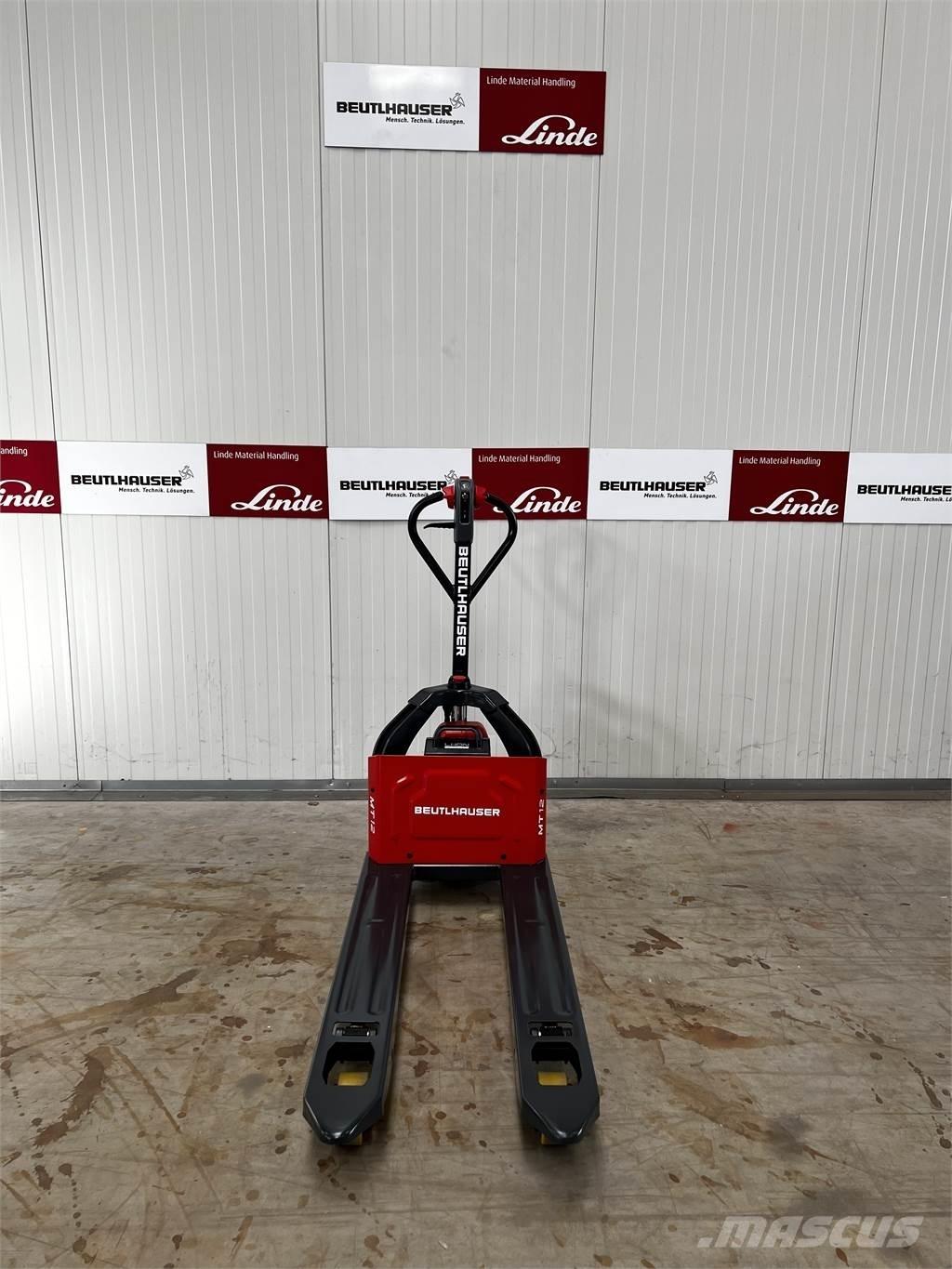 Linde MT12 Transpallet uomo a terra