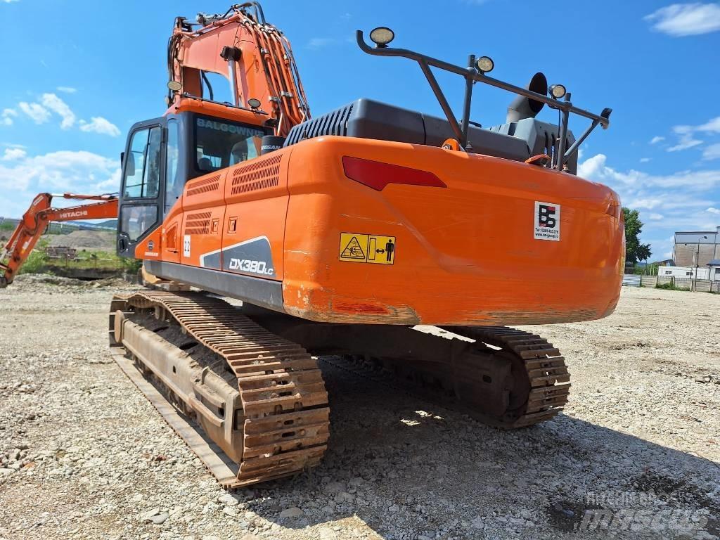 Doosan DX 380 Escavatori cingolati