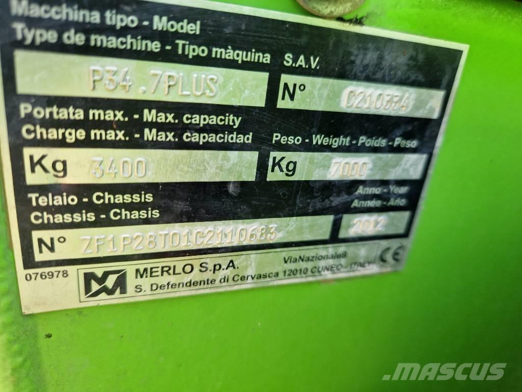Merlo P 34.7 Plus Sollevatori telescopici