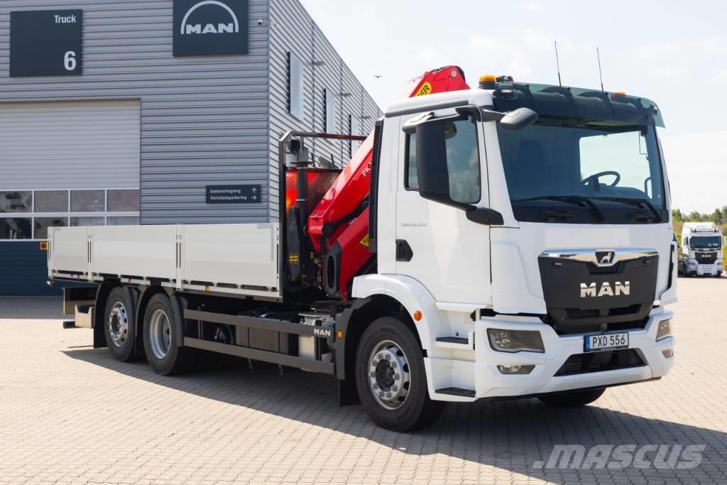 MAN TGM 26.320 6x2-4 Autogru