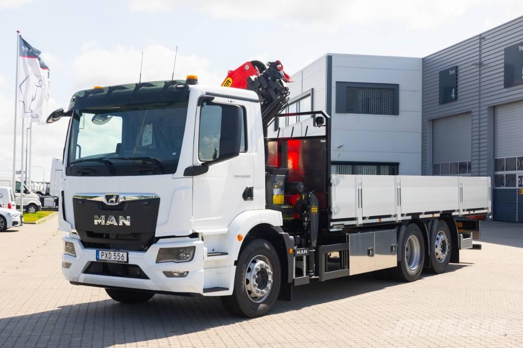 MAN TGM 26.320 6x2-4 Autogru