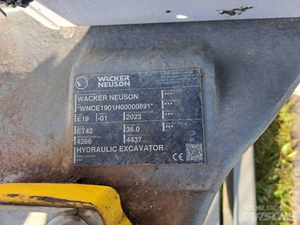 Wacker Neuson ET42 Escavatori cingolati