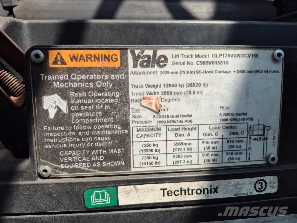 Yale GLP175VXNGCV156 Carrelli elevatori-Altro