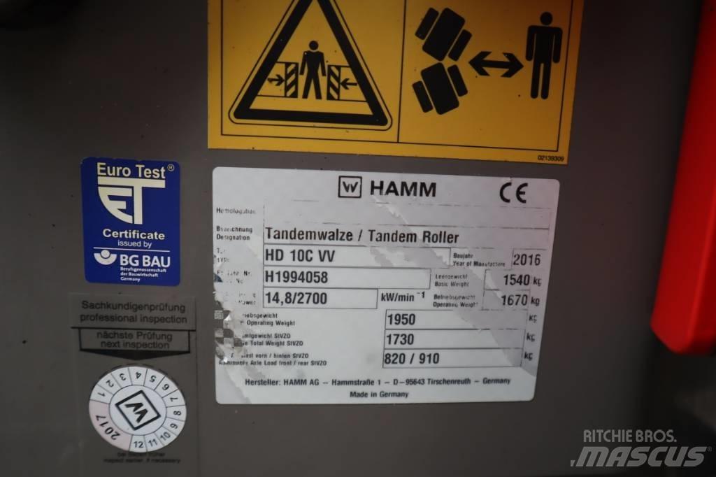 Hamm HD 10C VV Rulli a doppio tamburo