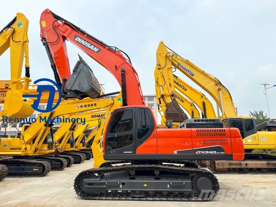 Doosan DX 340 Escavatori cingolati