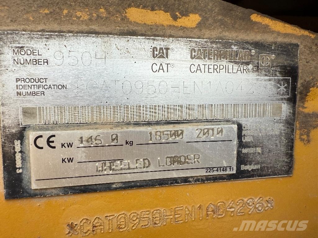 CAT 950 H Pale gommate