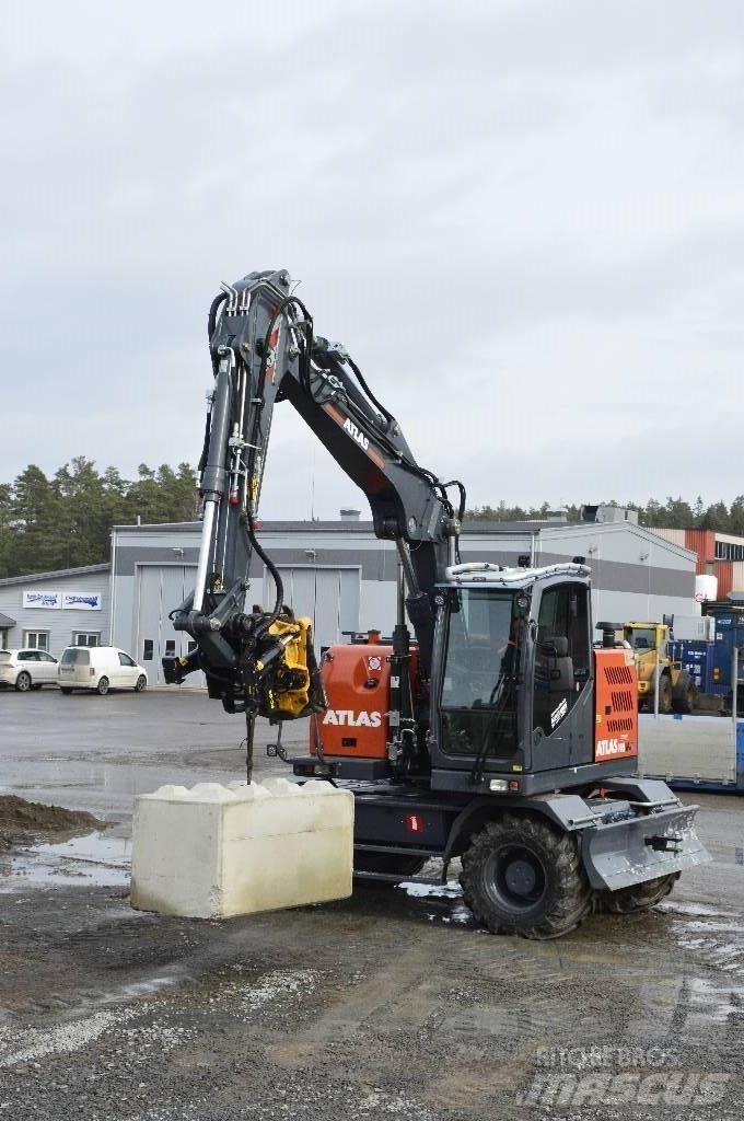 Atlas 165 Wsr Escavatori gommati