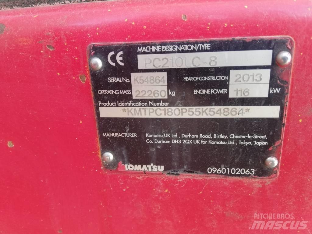 Komatsu PC 210-8 Escavatori cingolati
