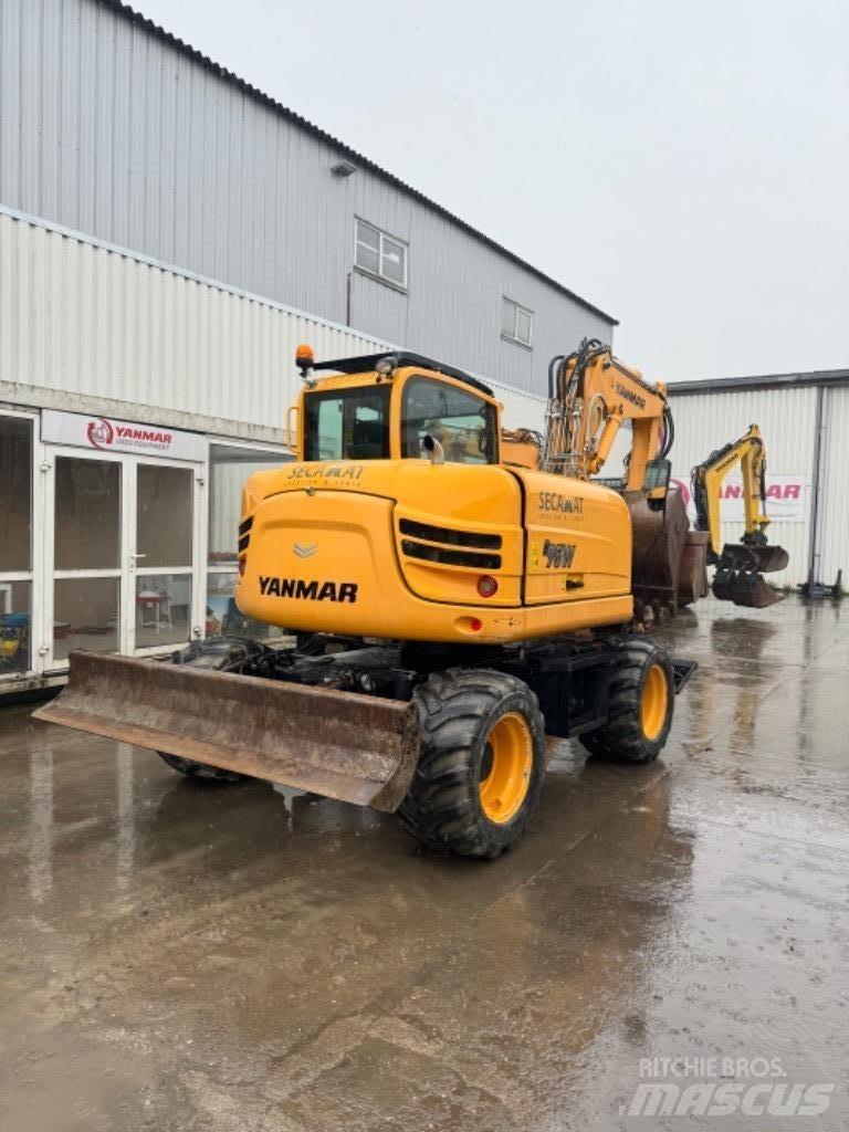 Yanmar B95W (40496) Escavatori gommati