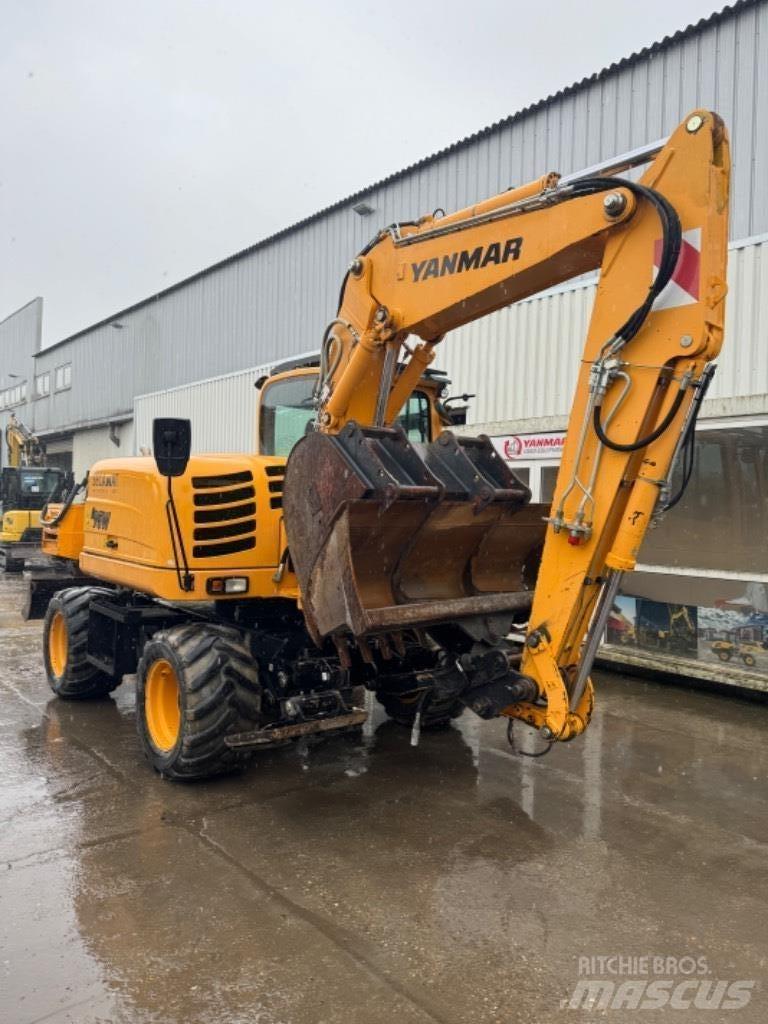 Yanmar B95W (40496) Escavatori gommati