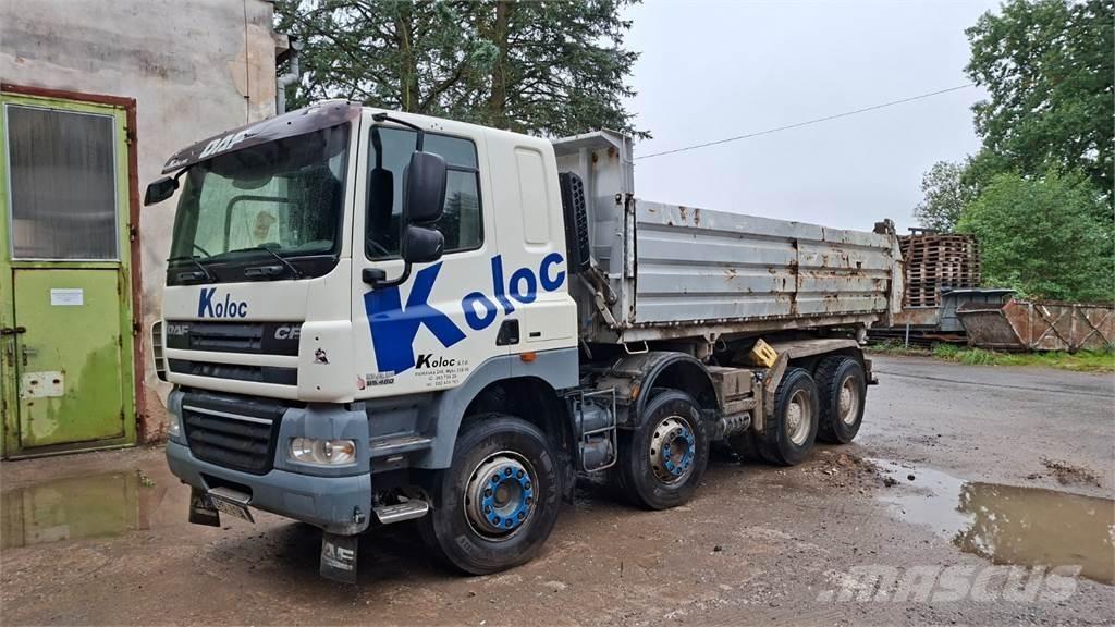 DAF CF 85.460 8X4 Camion con sponde ribaltabili