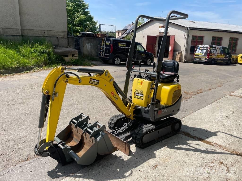 Wacker Neuson 803 Miniescavatori