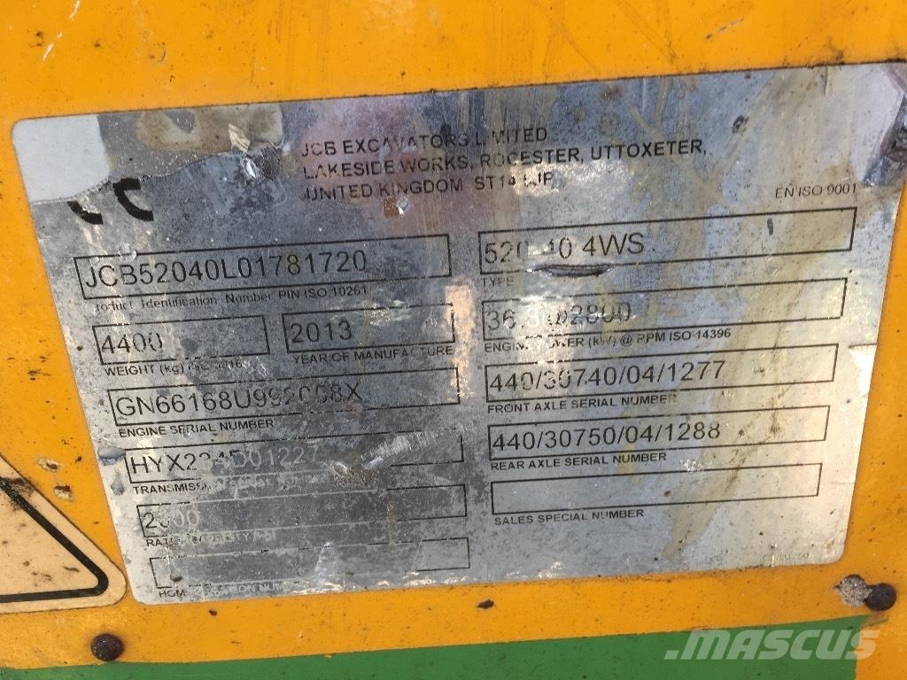 JCB 520-40 Sollevatori telescopici