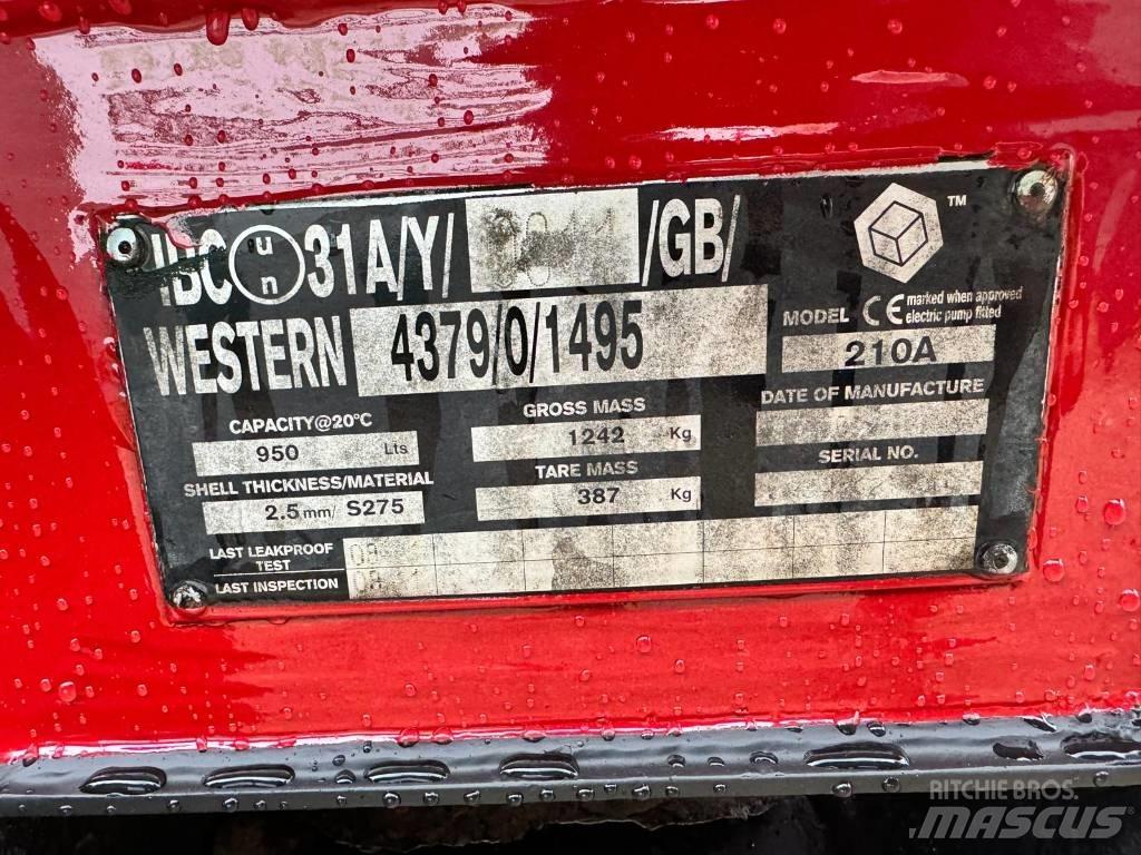 Western 950Litres Serbatoi per carburante e additivi
