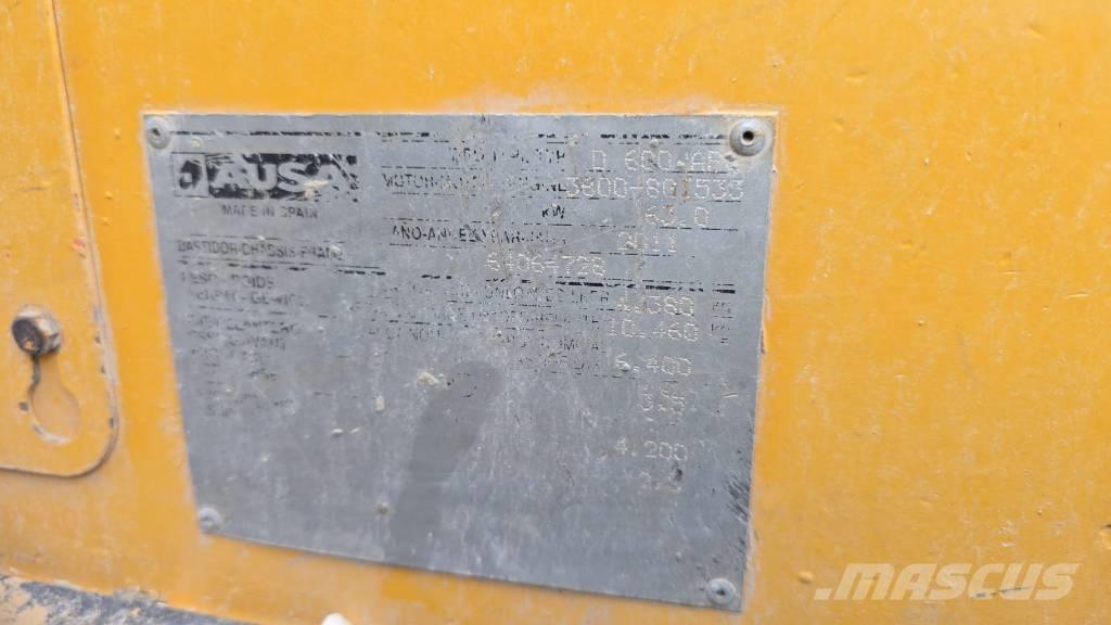 Ausa D 600 APG Mini dumper
