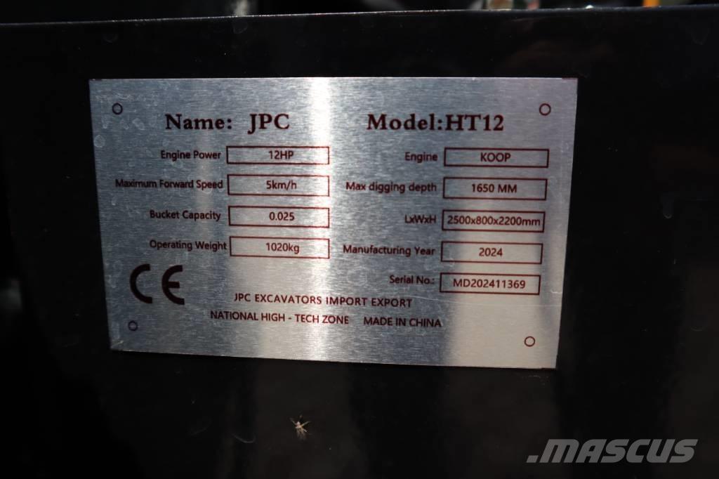 JPC HT12 Miniescavatori