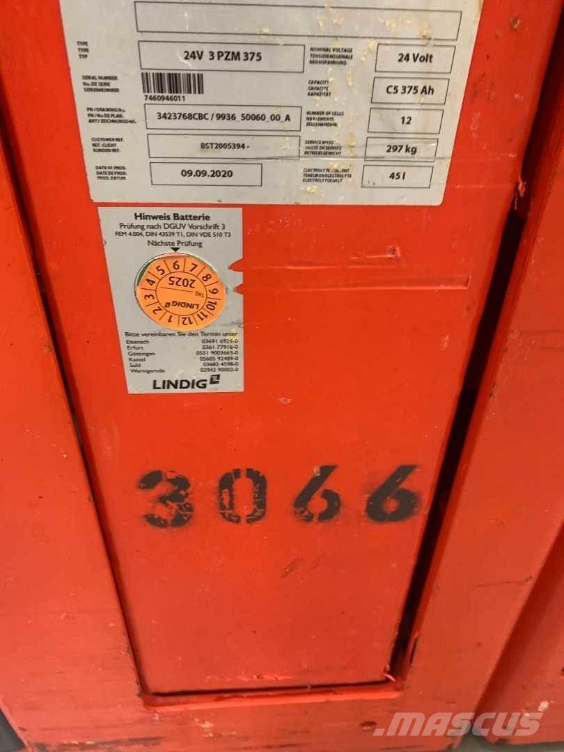 Linde L14 Transpallet uomo a terra