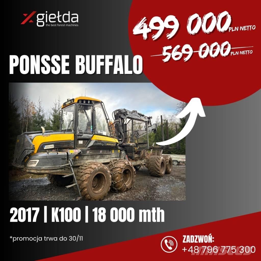 Ponsse Buffalo Forwarder