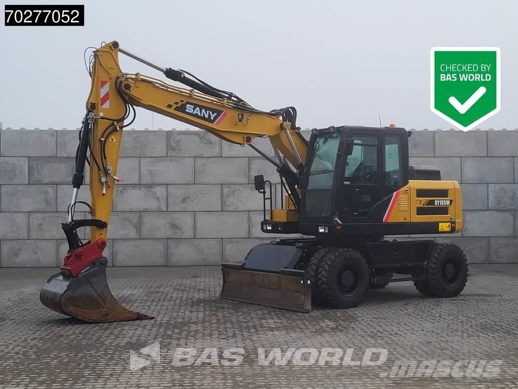 Sany SY155 W Escavatori gommati
