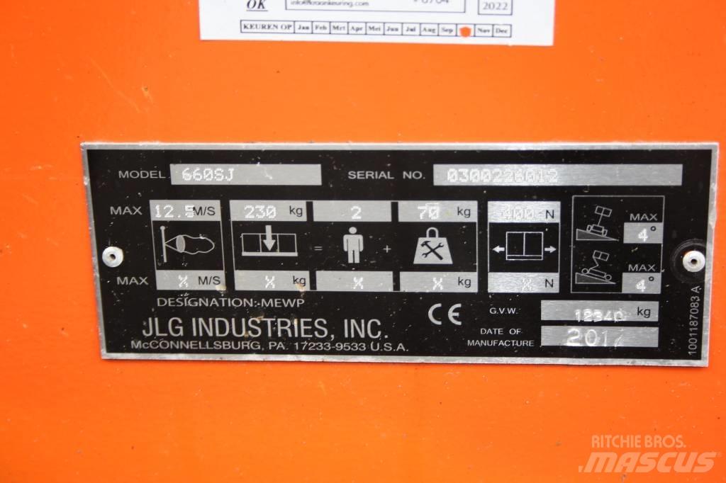 JLG 660 SJ Piattaforme a braccio telescopico