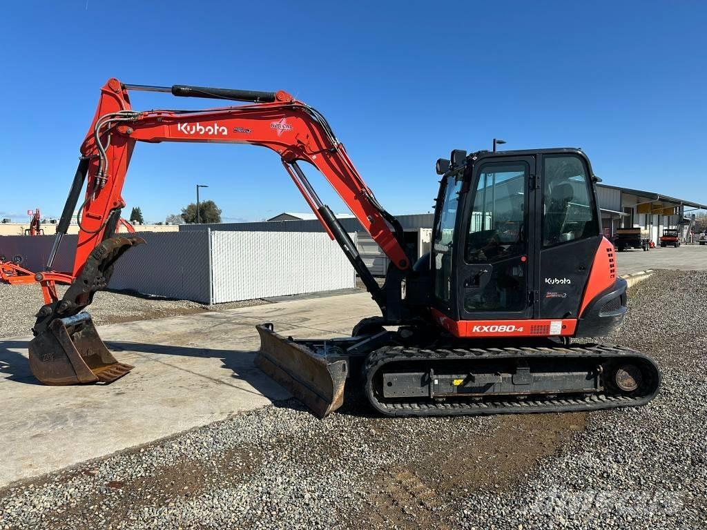 Kubota KX 080-4 Miniescavatori