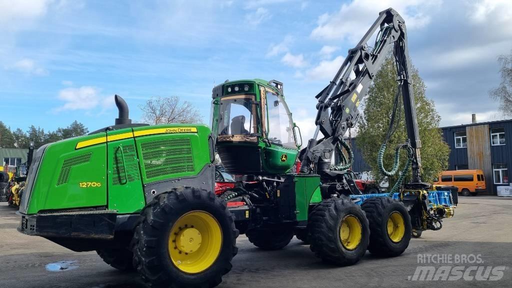 John Deere 1270 G Abbattitrici, Disboscatrici