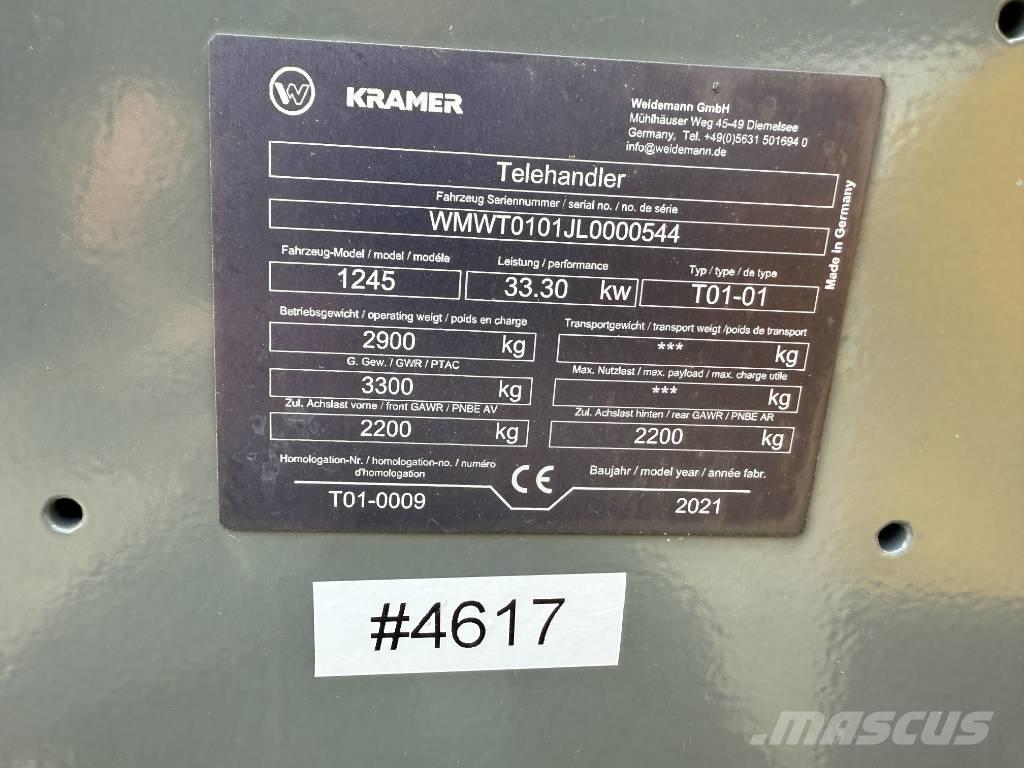 Kramer 1245 Sollevatori telescopici